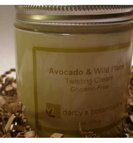 crème hydratante styling / avocado & plum twist darcy's botanicals