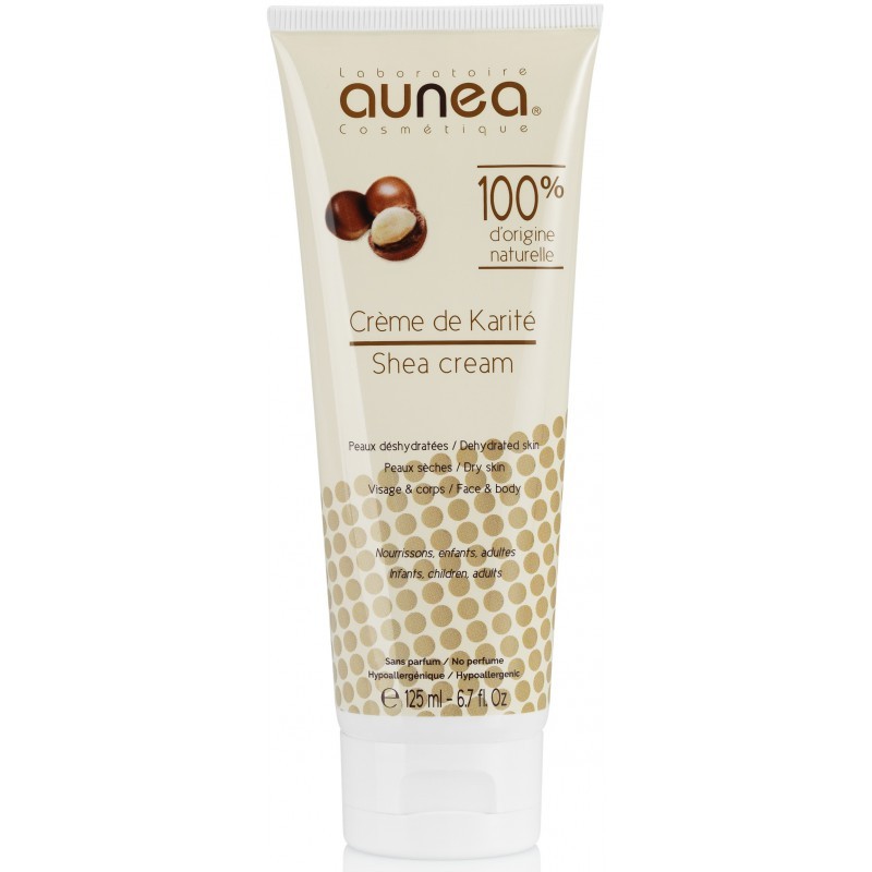 Aunea Creme De Karite Soin Pour Peau Noire Metisses Seche Enfant Adulte